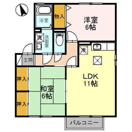 ファミールの物件間取画像